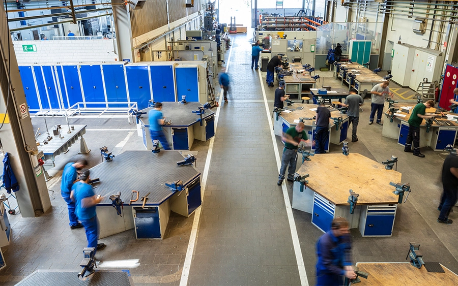 Luftbild Metallgrundausbildung MEK GmbH