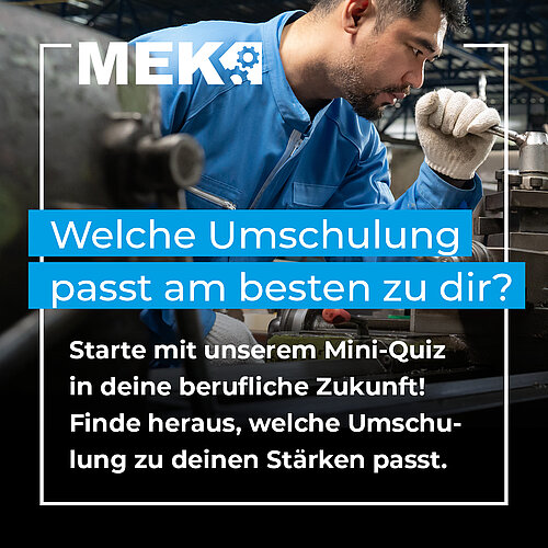 Welche Umschulung passt zu dir? 🔍 Du willst deine Karriere neu starten? Technik,... Welche Umschulung passt zu dir? 🔍 Du willst deine Karriere neu starten? Technik,...